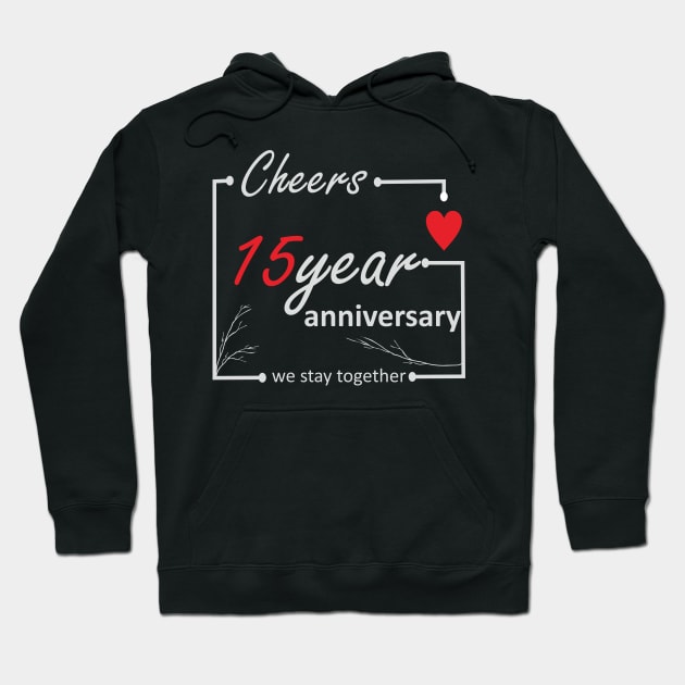 15 Year Anniversary (L) Hoodie by ezhar.v.b